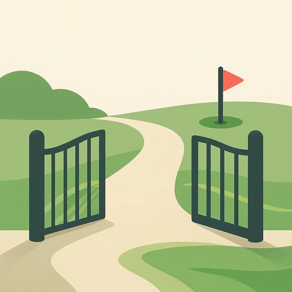 Öffentlicher Golfplatz Siek bei Hamburg - B-Course ohne Platzreife für Einsteiger